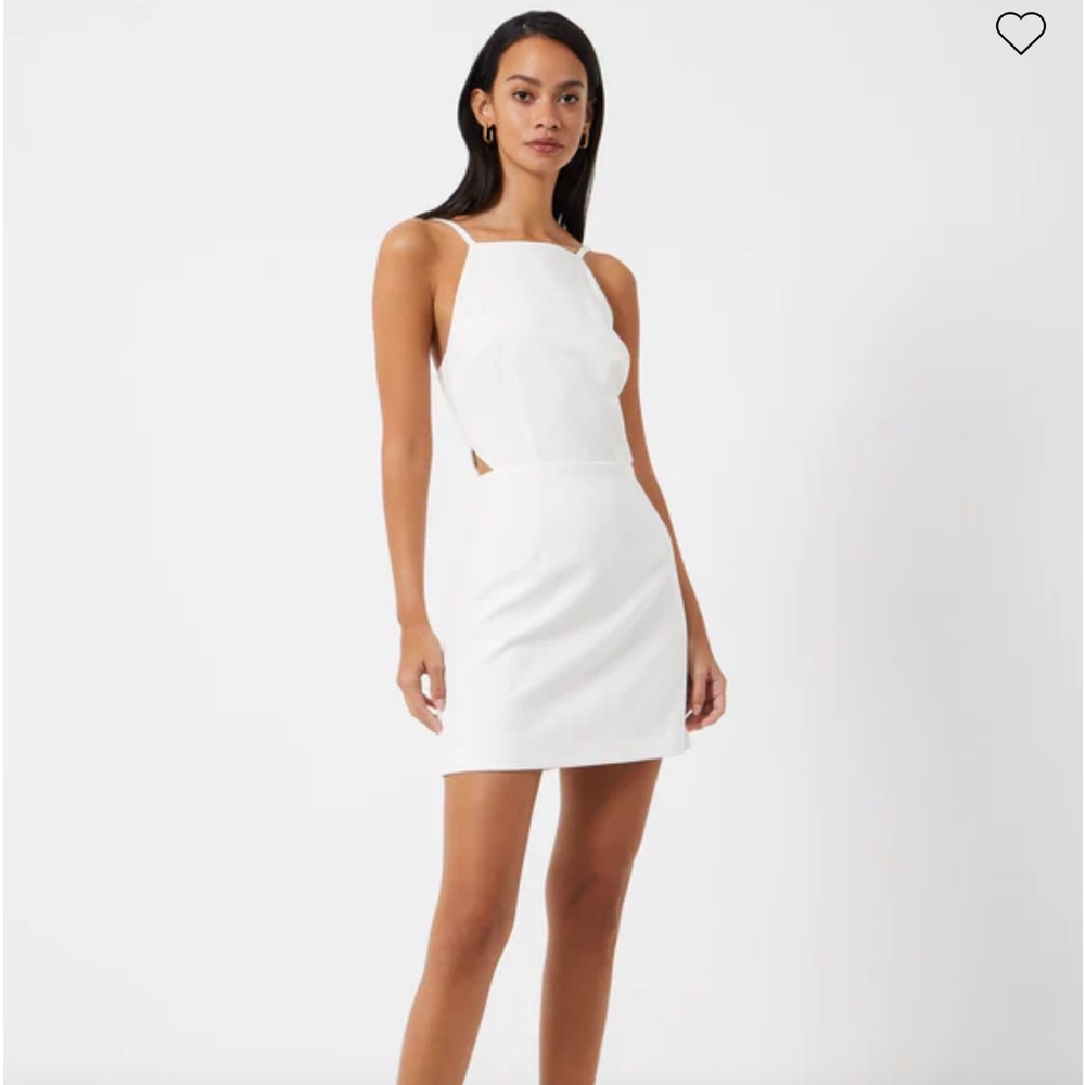 NWT French Connection Whisper Cut Out Square Neck Dress